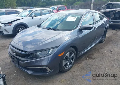 2020 Honda Civic Lx из США, поврежденный, VIN 2HGFC2F63LH541585